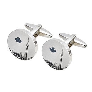 Toronto CN Tower Steel Cufflinks - SC133